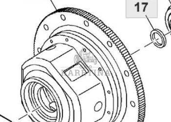 John Deere 8360R Obudowa Mechanizmu Różnicowego Kosz Satelitów CZĘŚCI R300…