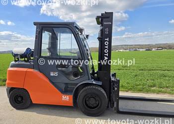 Wózek widłowy TOYOTA 8FG50N ,udźwig 5 TON, maszt 3300 mm, widlak Linde