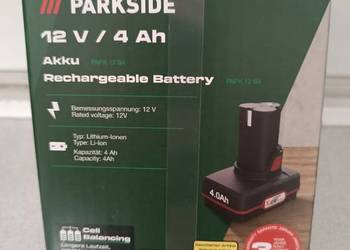 Akumulator 12 V 4 Ah PARKSIDE X12V Team litowo-jonowy Cell Balancing