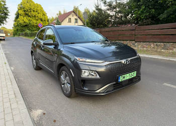 Hyundai Kona 100% elektryk Bogate wyposażenie DARMOWE Parkingi - 300KM zas…