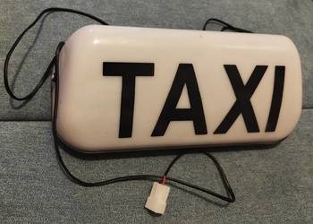 Lampa TAXI współpracująca z taksometrem