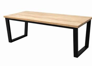 Stół egger dab Halifax 120x80 loft industrial designerski nowoczesny metal