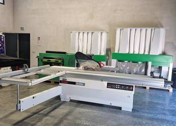 Piła formatowa SCM SI 400 E , piła z podcinakiem, formatówka