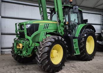 John Deere 6150M + Ładowacz John Deere H360 + Przedni TUZ + WOM.