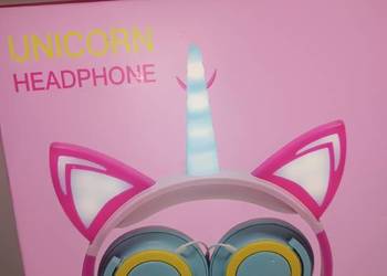 Słuchawki dla dzieci, świecące