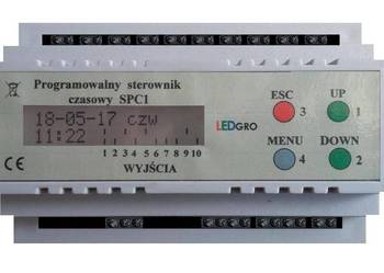Programator czasowy, data czas - 10 niezależnych wyjść timer