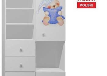 ŚPIOCH 7 - N5 regał dziecięcy 80x40 w.190