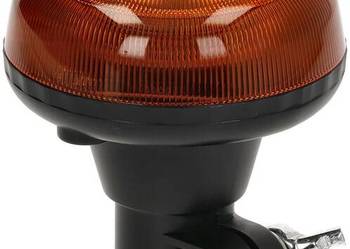 Lampa błyskowa LED, niska 15W 12/24V, pomarańczowa, na uchwyt DIN, Ø 86x97…