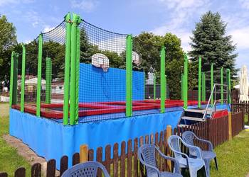 Trampolina Wielostanowiskowa Komercyjna Profesjonalna