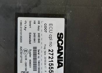Kaseta Sterownik ECU SCANIA 2721555