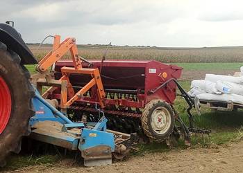 Zestaw uprawowo siewny 3m siewnik od pierwszego właściciela