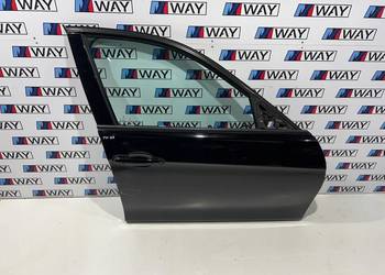 BMW F30 F31 DRZWI PRAWY PRZÓD PRZEDNIE 668 SCHWARZ II 2
