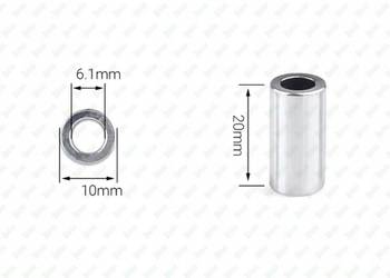 M6X20 KOLUMNA DYSTANSOWA ALUMINIOWA 3D DRUKARKA DYSTANS BEZ GWINTU V-SLOT