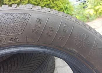 KLEBER zima 215/60 R17 używane 2 sezony KLEBER zima 215/60 R17 używane 2 sezony