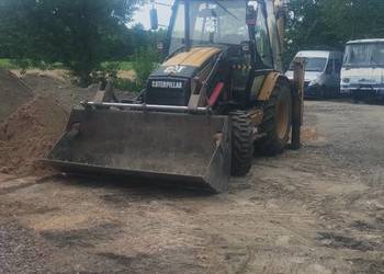 Koparko ładowarka Cat 428C Minikoparka Kubota