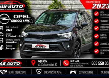Opel Crossland X GS 1.2T 110KM Kamera/Led/Android/Serwis/Alu/Hak
