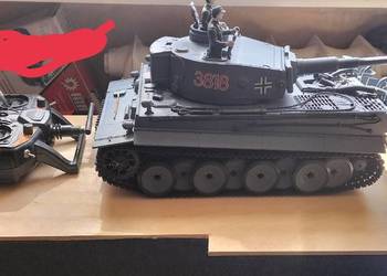 Czołg tygrys zdalnie sterowany pilotem 2,4Ghz