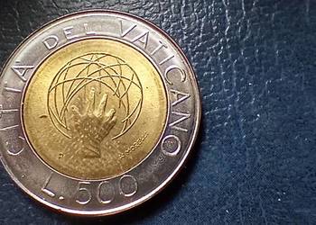 Stare monety 500 lir 1983 Watykan