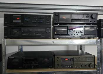 Magnetofony 7 sztuk .Akai.Denon.Sony.Pioneer.SK.Fisher.Maranz.Sharp