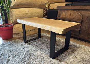 STOLIK KAWOWY DĘBOWY MONOLIT