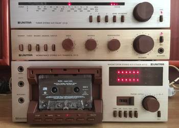 Wieża UNITRA Diora Stereo HI-FI Kolumny TONSIL