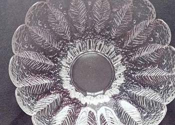 Duża kryształowa misa Medea, Lausitzer Glas, projekt R.Koschnick.