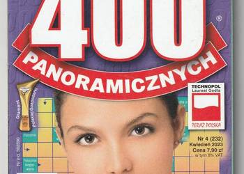Krzyżówki 400 Panoramicznych 4 / 2023