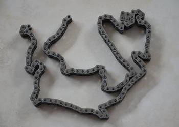 Łańcuch łańcuszek rozrządu Mercedes M110 M121 ORYGINAŁ 0009976994