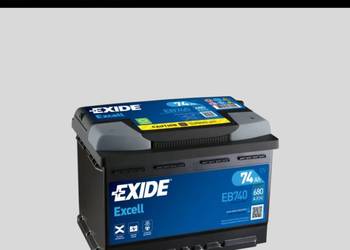 Akumulator Exide Excell 74Ah 680A EN PRAWY PLUS
