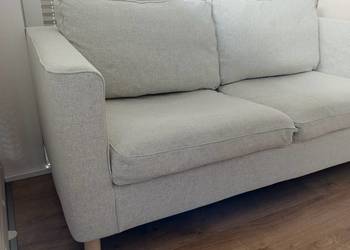 IKEA PÄRUP 2-osobowa sofa kanapa beżowa