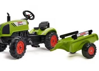 F2041C Traktor Claas z przyczepą i otwieraną maską
