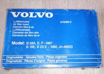 Filtr powietrza Volvo 240 260 264 740 760 780 B19, B23, B27 B28 NOS