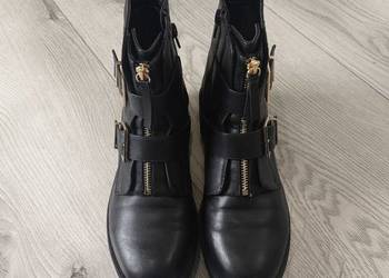 Botki damskie sztyblety River Island rozmiar 40