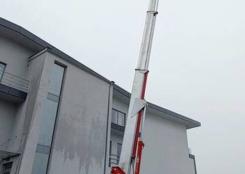 Mycie elewacji i dachów | Wynajem podnośnika koszowego | Gdynia