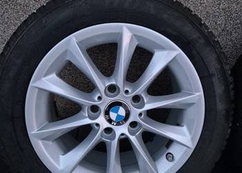 Felga 5 x 120 BMW  opona 205 55 R16 Dunlop Winter 3D Sport