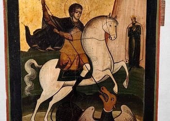 Ikona Święty Jerzy, XIX wiek, 0119