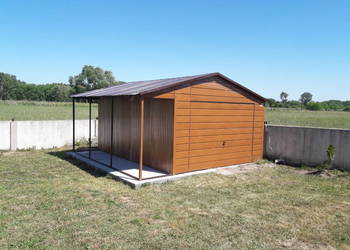 Garaż Blaszany Drewnopodobny , Garaże Blaszane , Blaszak  - ESSTAL -