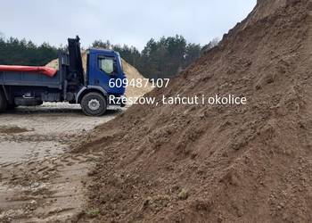 Ziemia ogrodowa piasek kopany plukany lancut