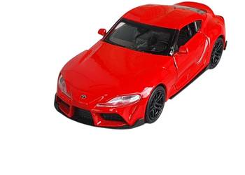 Model samochodu Toyota Supra Welly 1:34 czerwony metalowo plastikowy unikat