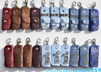 MZ ETZ 251 etui brelok klucze DDR PRL kluczyki oryginał IFA