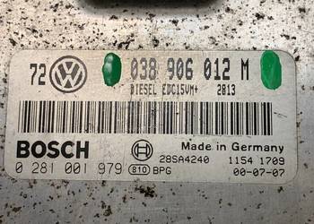 Komputer silnika  VOLKSWAGEN  038906012M