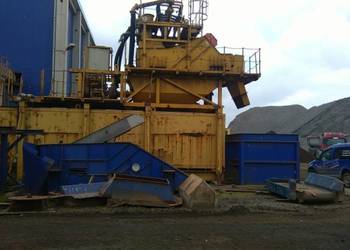 Hydrocyklon odwadniacz wibracyjny płuczka przesiewacz na mokro