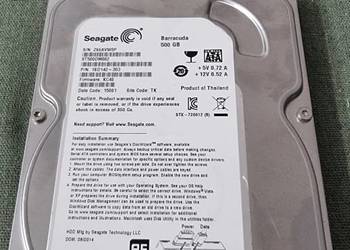Seagate 500GB barracuda ST500DM002 SATA