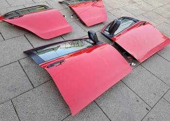 Toyota Yaris II 5D drzwi klapa bagażnika zderzak kod lakieru 3P0