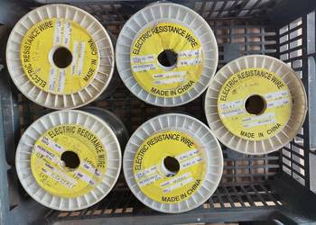 FeCrAl alloy   fi 0,35mm  15,13 Om/m  drut oporowy