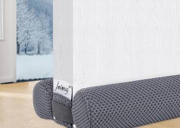 Uszczelka do Drzwi Przeciąg 90cm, Fowong Regulowana, Szara