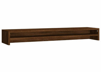 Podstawka pod monitor brązowy dąb 100x24x13 cm WM-815293
