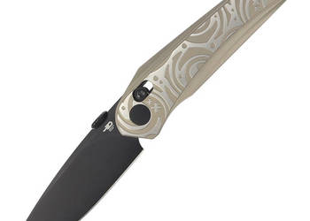 Nóż składany Bestech Mothus Light Bronze Titanium, Black PVD M390 by Kombo…