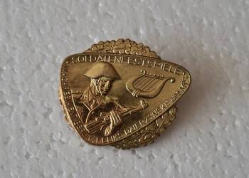 DDR . odznaka z festiwalu żołnierskiego