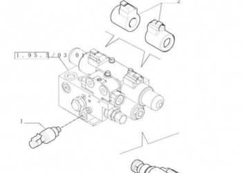 New Holland T6010 T6070 Cewka 84160390